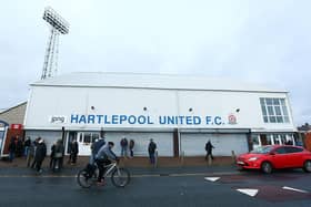 CLASHES:  There were ugly scenes around York City's game at Hartlepool United