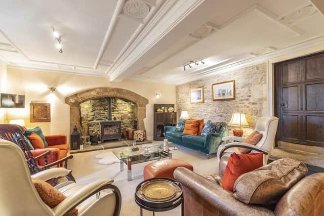 The 'Great Room' in Grange Hall Cottage. (Pic credit: Leightons Estate Agency)
