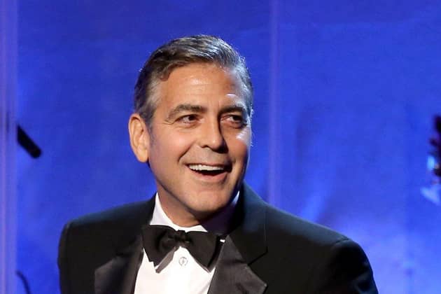 George Clooney - a dead ringer for Ian McMillan?  (Photo by Christopher Polk/Getty Images)