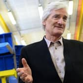 'Sir James Dyson wants to stop us working from home and has pronounced the Government’s plans to extend employee rights in that direction as “economically illiterate and staggeringly self defeating”'. PIC: PA
