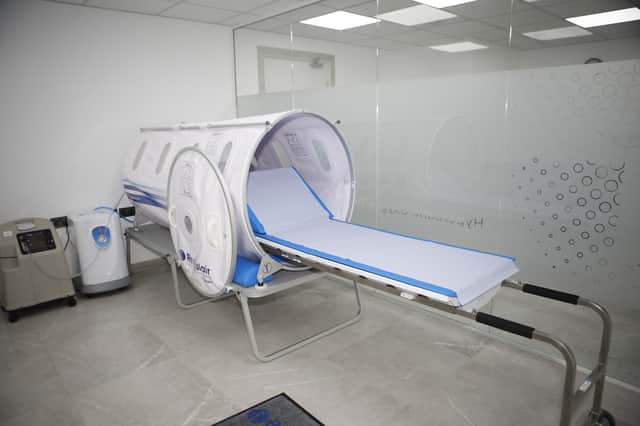 “The morning after just one session of Hyperbaric Oxygen Therapy, [our patient] was able to get up as though the illness had not happened.”