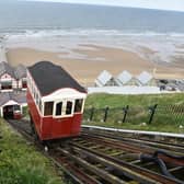 The iconic Saltburn cliff tramway