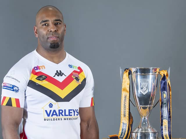 Michael Lawrence is chasing 1895 Cup glory with Bradford. (Photo: Allan McKenzie/SWpix.com)