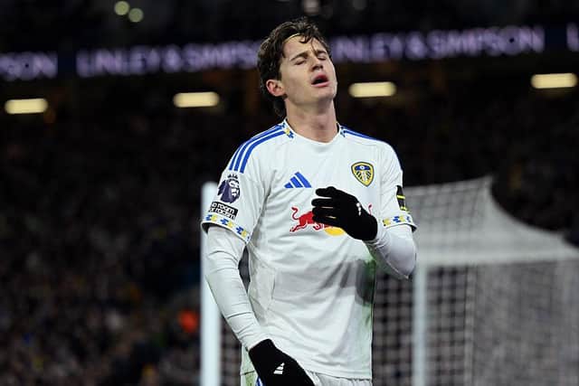 UNPOPULAR: Leeds United fans were not happy with Brenden Aaronson's continued selection in October/November (Image: Shaun Botterill/Getty Images)