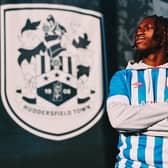 READY TO GO: Winger Joseph Hungbo, who has joined Huddersfield Town on loan from Watford