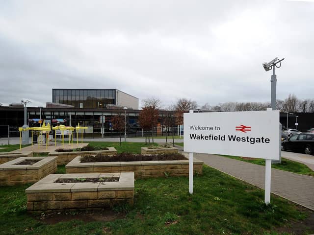 Wakefield Westgate railway station, Wakefield.