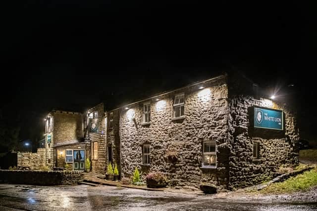 Restaurant Review of the White Lion at Cray in Upper Wharfedale photographed by Tony Johnson for The Yorkshire Post Magazine. 1st March 2023
