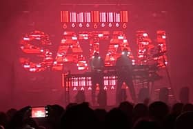 Orbital onstage at O2 Academy Leeds. Picture: David Martin