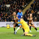 Matty Jacob popped up with a crucial equaliser for Hull City. Image: Matt McNulty/Getty Images
