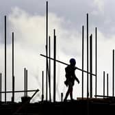 New houses being constructed in 2020. PIC: Gareth Fuller/PA Wire