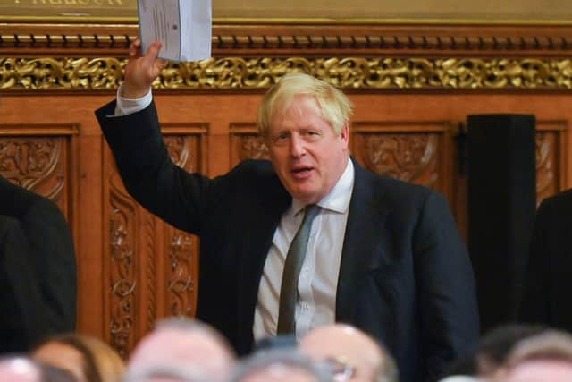 Boris Johnson's record on levelling up has been questioned.