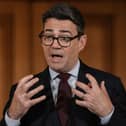 Prime Minister Andy Burnham at 10 Downing Street in London. PIC: Carlos Jasso/PA