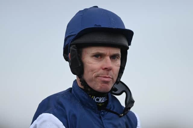 Sale: An auction will be held in aid of injured jockey Graham Lee to help raise money for him. (Photo by Gareth Copley/Getty Images)