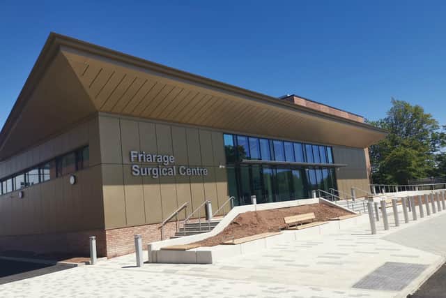 The new Friarage Surgical Centre.