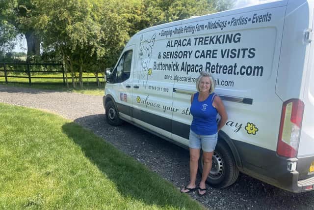 Anna and Chris Ramsey run Butterwick Alpaca Retreat in Malton
