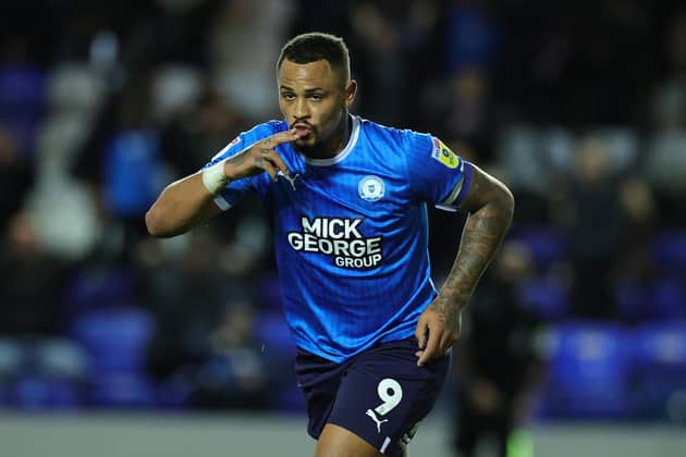 Jonson Clarke-Harris is leaving Peterborough United. Image: David Rogers/Getty Images