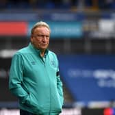 Huddersfield Town manager Neil Warnock, pictured on the touchline against Rotherham United on Saturday. Picture: Jonathan Gawthorpe.