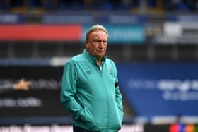 Huddersfield Town manager Neil Warnock, pictured on the touchline against Rotherham United on Saturday. Picture: Jonathan Gawthorpe.