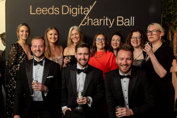 Organisers of Leeds Digital Charity Ball have donated a total of £100,000 to tackle the underlying causes of digital exclusion.