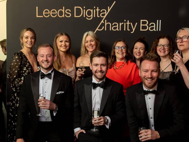 Organisers of Leeds Digital Charity Ball have donated a total of £100,000 to tackle the underlying causes of digital exclusion.