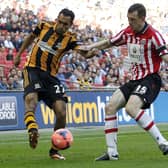 Neill Collins playing for Sheffield United in the FA Cup semi-final in 2014 (Picture: Getty Images)