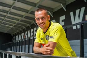 Harrogate Town defender Joe Mattock, who has left the League Two side to join National League outfit Hartlepool United on loan. Picture courtesy of Harrogate Town AFC.