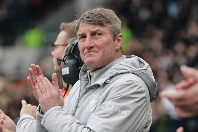 Tony Smith was left frustrated after Hull's game against London. (Photo: Alex Whitehead/SWpix.com)