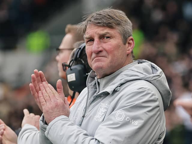Tony Smith was left frustrated after Hull's game against London. (Photo: Alex Whitehead/SWpix.com)