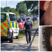 Andrew Hague, aged 31, (bottom right) formerly of Fox Hill Road, Fox Hill beat Simon Wilkinson to death in an unprovoked assault on Fox Hill Road, in Fox Hill, Sheffield, with numerous people witnessing the savage killing on the evening of Tuesday, August 2, 2022