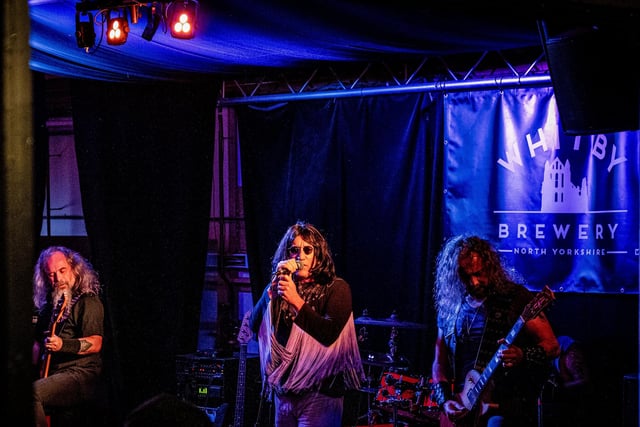 Ozz Best performed at Whitby Brewery on Friday night.