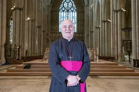 The Archbishop of York, Stephen Cottrell at York Minster. PIC: Tony Johnson.
