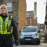 Sarah Lancashire as Sergeant Catherine Cawood in the hit BBC show, Happy Valley. Fans of Happy Valley. Photo: BBC/Matt Squire/PA