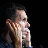 Former Leeds United coach Gus Poyet is currently in charge of Greece. Image: FRANCK FIFE/AFP via Getty Images