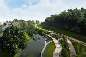 How the stretch of Bradford Beck could look