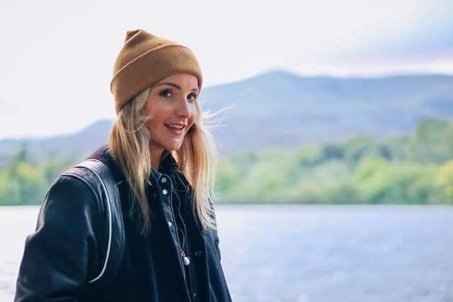 Helen Skelton on TV series Lost and Found in the Lakes. (Pic credit: BBC)