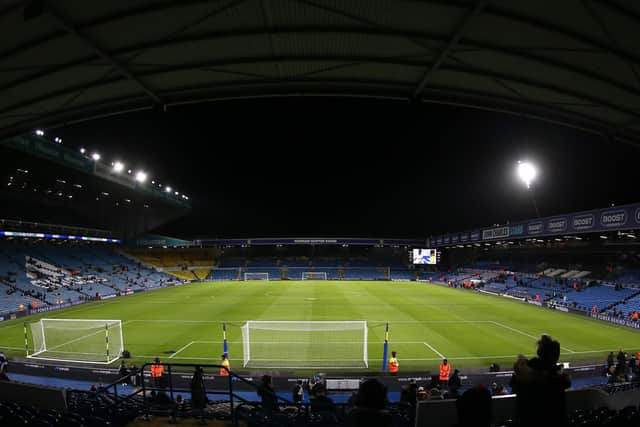 LEEDS, ENGLAND - DECEMBER 21: A general view from inside the stadium an hour before kickoff during the Friendly match between Leeds United and AS Monaco at Elland Road on December 21, 2022 in Leeds, England. (Photo by Ashley Allen/Getty Images)