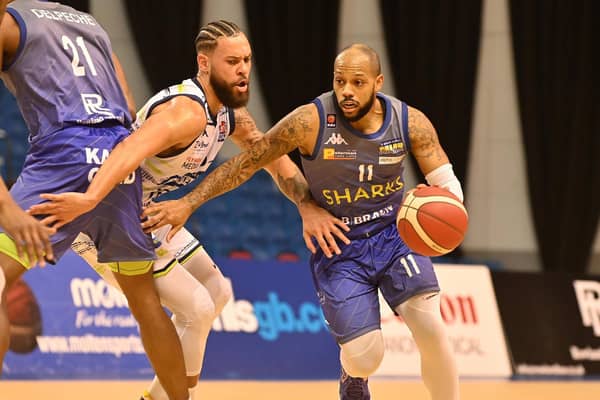Rodney Glasgow Jnr leads Sheffield Sharks into battle for the first time on Friday (Picture: Bruce Rollinson)