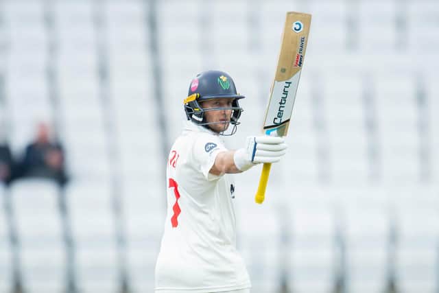 Billy Root acknowledges the applause for his fifty on day one at Headingley. Picture by Allan McKenzie/SWpix.com