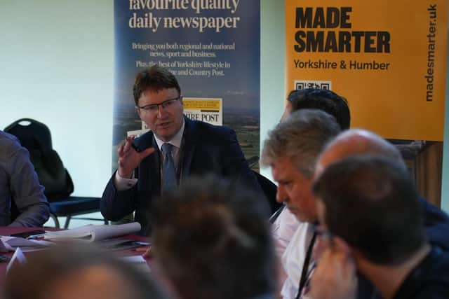 The event was chaired by Greg Wright, the deputy business editor of The Yorkshire Post. 

Picture: Andrew Taylor
