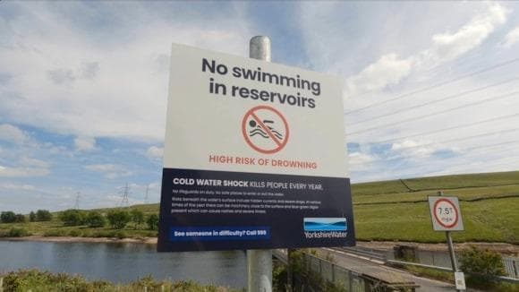 Safety warning for Yorkshire's reservoirs with new dangers as waters fall