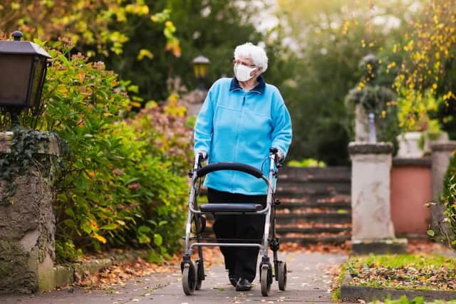 Residents of care homes in England are now allowed out for ‘low risk’ visits without isolating for 14 days on return (Photo: Shutterstock)