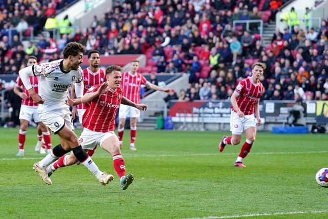 Middlesbrough's Matt Crooks levels the scores at Bristol City (Picture: PA)