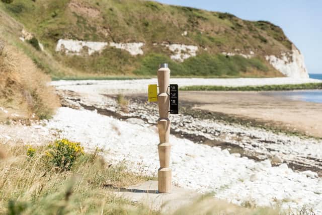 Active Beacons on the Yorkshire Coastal Path at Flamborough. Picture: India Hobson