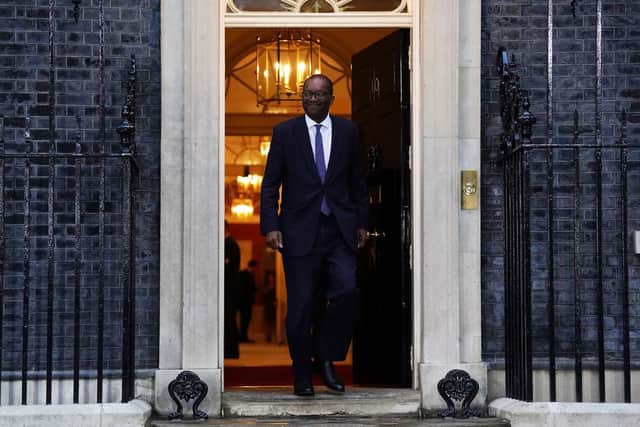 Chancellor of the Exchequer Kwasi Kwarteng leaving Downing Street, London, after meeting the new Prime Minister Liz Truss. PIC: Kirsty O'Connor/PA Wire