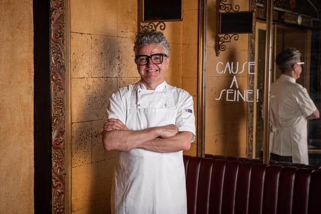Huddersfield-born chef Sean Connolly at his Parisian-style bistro, Parlour in Sydney