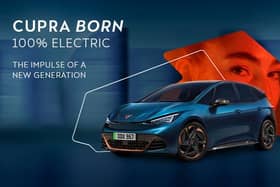 Test drive all-electric CUPRA Born at JCT600 between April 14 and 25 and you could help plant a tree