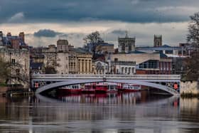 Lendal Bridge in York city centre