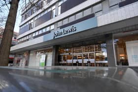 The John Lewis Store in Sheffield closed in 2021. PIC: Simon Hulme