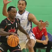 Bradford Dragons' Justin Williams (left) exploded for 29 points in the play-off quarter-final at Essex (Picture: Alex Daniel Photography)