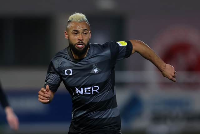 FLEETWOOD, ENGLAND - FEBRUARY 09: John Bostock in action during his time at Doncaster Rovers (Photo by Clive Brunskill/Getty Images)